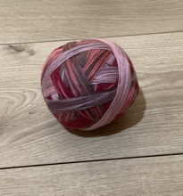 Load image into Gallery viewer, 4Ply Hand Dyed Sock Yarns 100g Self Stripped balls