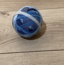 Load image into Gallery viewer, 4Ply Hand Dyed Sock Yarns 100g Self Stripped balls