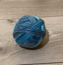Load image into Gallery viewer, 4Ply Hand Dyed Sock Yarns 100g Self Stripped balls