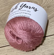Load image into Gallery viewer, 3Ply/Light Fingering 55% Australian Merino 45% Mulberry Silk 125m/25g
