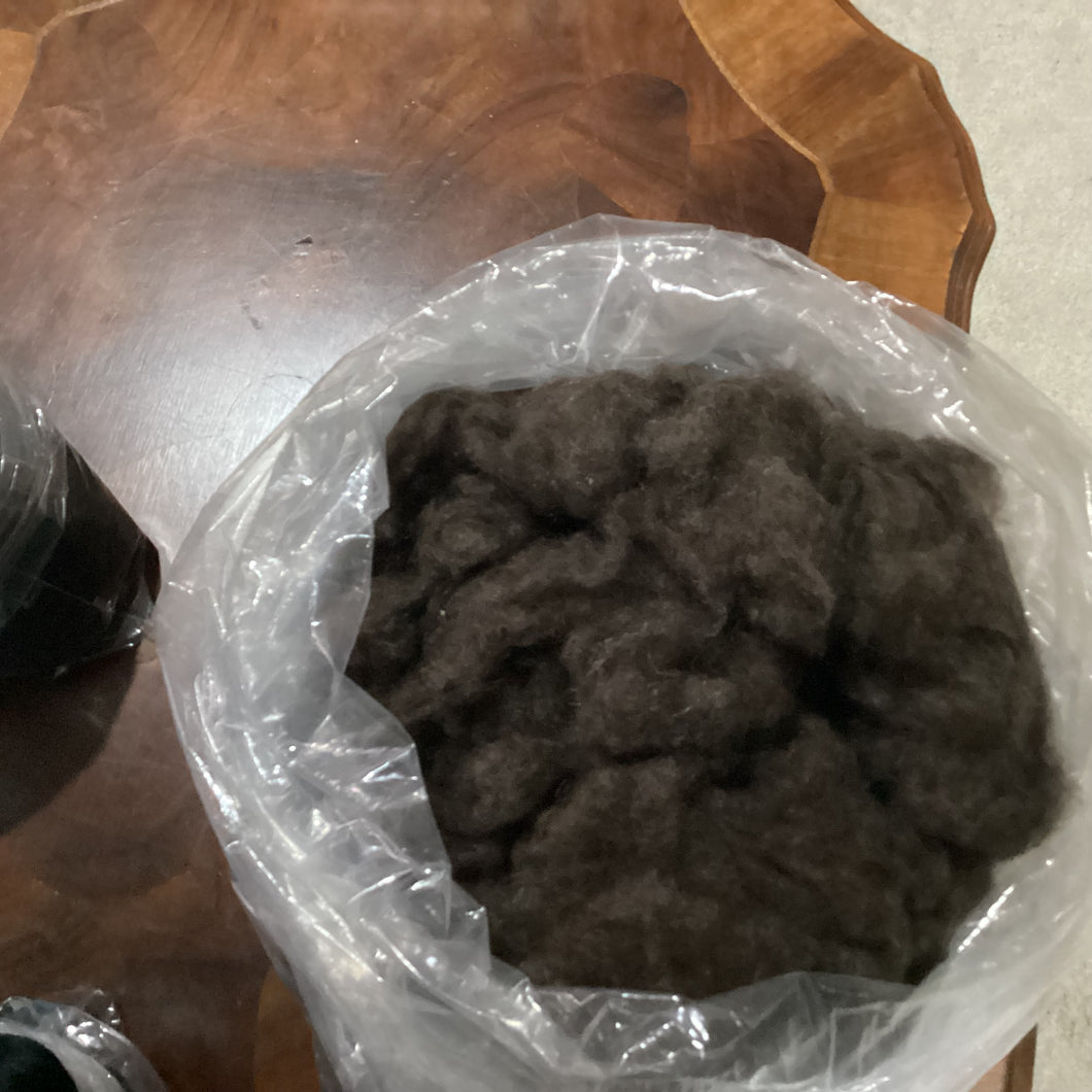 YAK DOWN DARK BROWN  TOPS